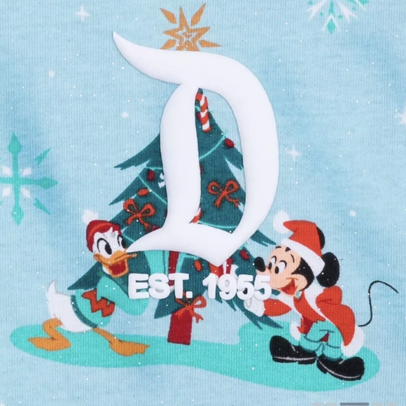 Disney Santa Mickey Mouse and Friends Holiday Spirit Jersey, Adults Unisex XL - Picture 3 of 11